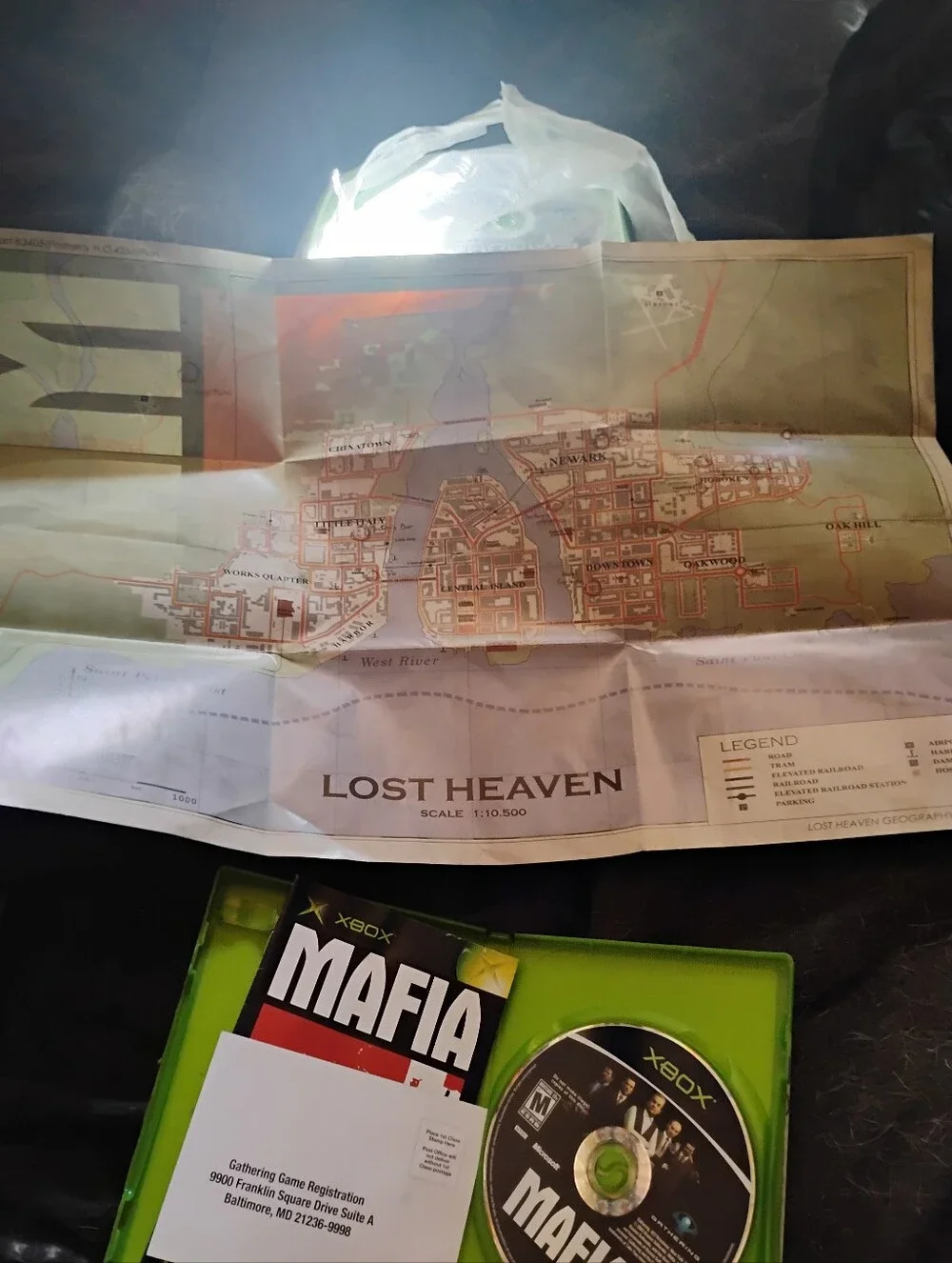 Mafia for Microsoft XBOX With Manual And Poster By Illusion Software Rated M